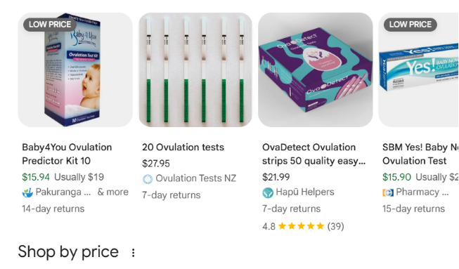 Google ads shopping comparison